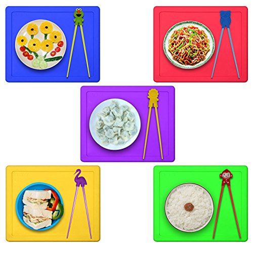 Training chopsticks for kids adults and beginners 5 Pairs chopstick