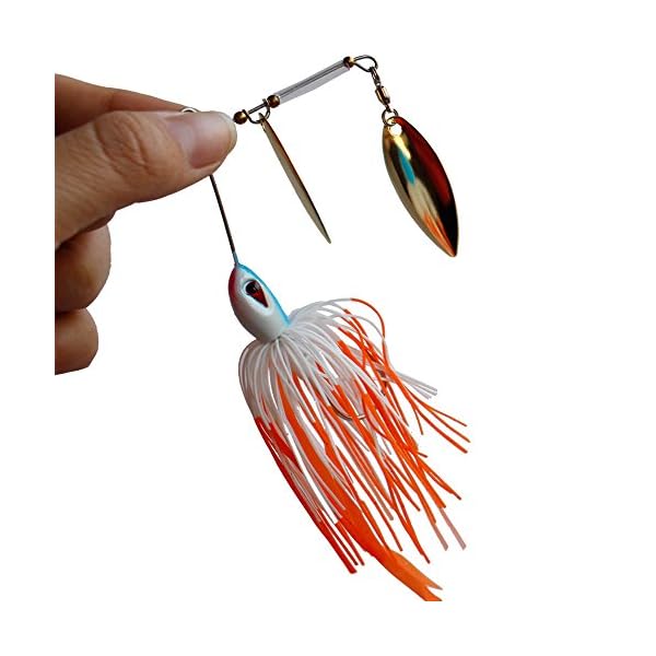 NetAngler-9pcs-Fishing-Spinner-Hard-Lure-Spinnerbait-Pike-Bass-Double-Willow-Blade NetAngler-9pcs-Fishing-Spinner-Hard-Lure-Spinnerbait-Pike-Bass-Double-Willow-Blade
