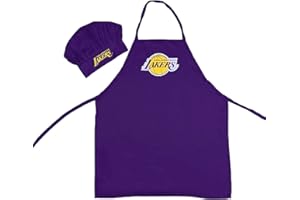Pro Specialties Group Los Angeles Lakers Chef Hat/Apron Set - purple