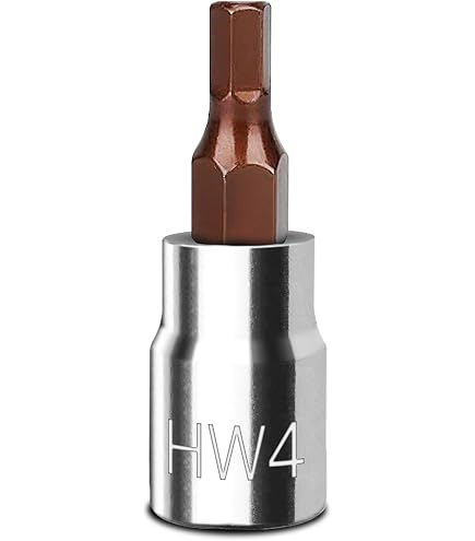 Amazon.com: Titan 15604 1/4-Inch Drive x 4mm Hex Bit Socket