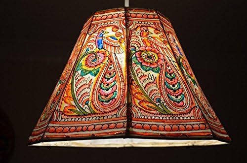 Autumn Inspired Peacock Lampshade, Ceiling Lamp Shade, Vintage Style Lamp Shade, Ceiling Lamp, Bed Lamp, Unique Ceiling Lamp