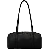 Arkefi Swing Zip Shoulder Bag for Women Vegan Leather Small Handbags with Zipper