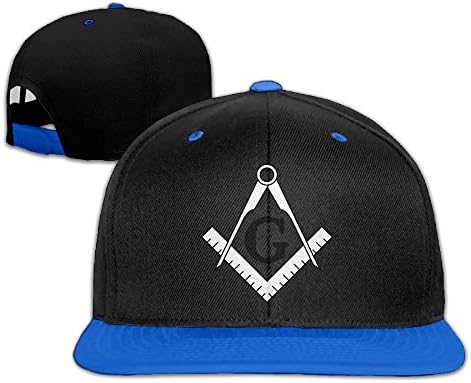 Man Freemason Logo Square & Compass 1 Individuality Unisex Adjustable Hip-hop Baseball Cap&Bill Baseball Cap