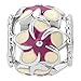 CharmSStory Filigree Orchid Flower Love Enamel Charm Beads Charms for Bracelets (Purple)