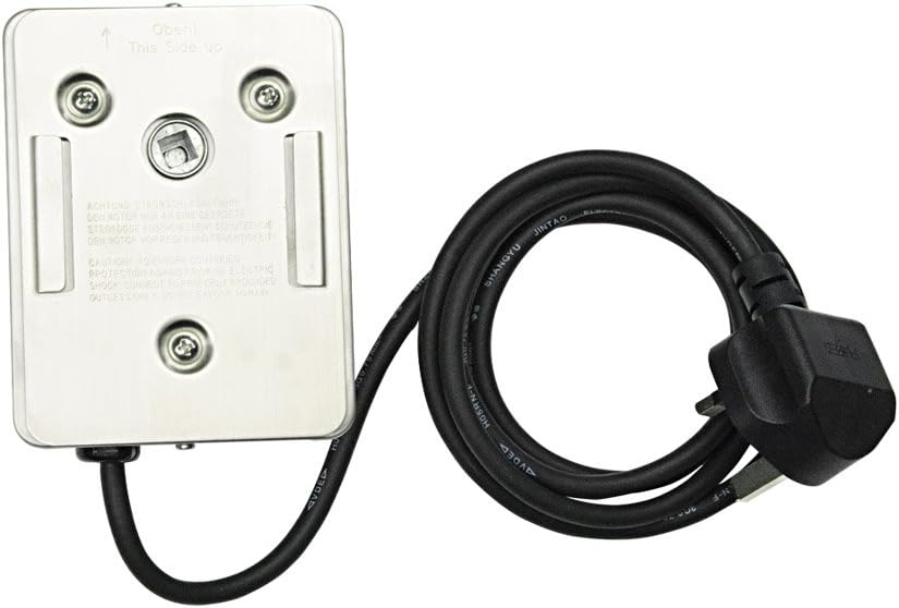 onlyfire BBQ Gas Grill Stainless Steel Rotisserie Electric Main Spit Motor, UK 3 Pins Plug - Image 3