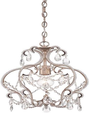 Designers Fountain 6203-ARS Calla 1 Light Mini Chandelier