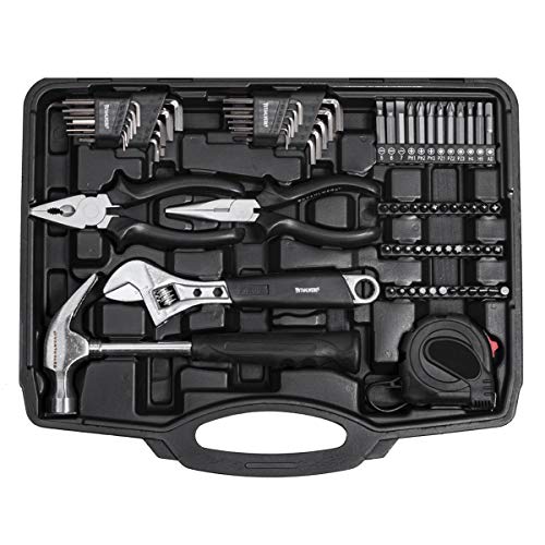 STAHLWERK Werkzeugkoffer WK-102 ST Werkzeugkasten Werkzeugkiste 102 Teile Komplett Sortiment für Hobby DIY und… – Bild 4