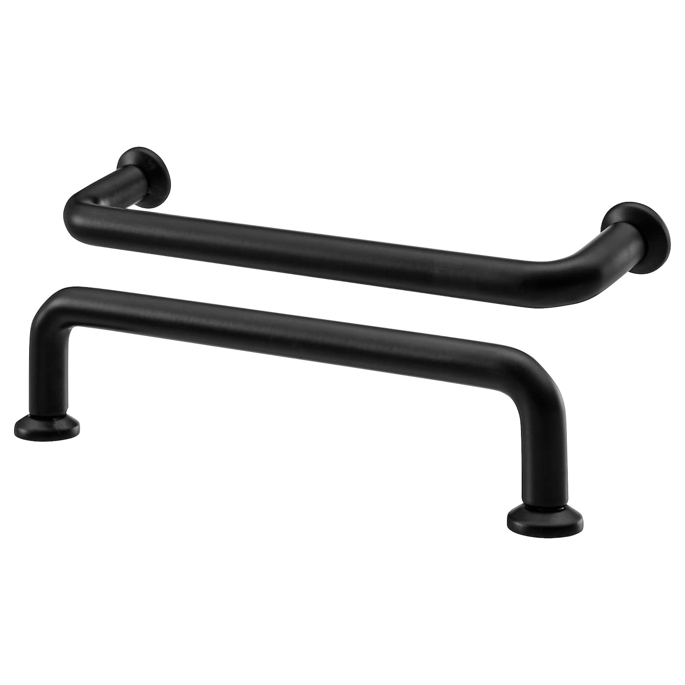 IKEA Bagganas Handle Black 2 Pack 803.384.13 Size 5 5/8"