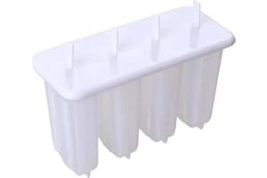 Ice Pop Mold - Reusable Food Grade Tray Maker,Ice Cream Tray - for Chocolate Candy Fruit Yogurt Gelatina Dessert Cake Cookie 