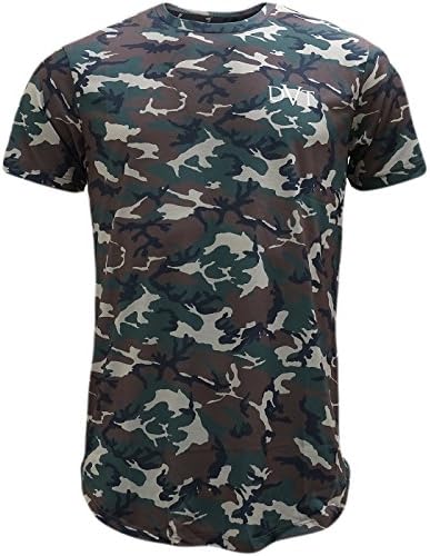 Devote Camo Dished Camoflage Lightweight T-Shirt - Dagwood Tee