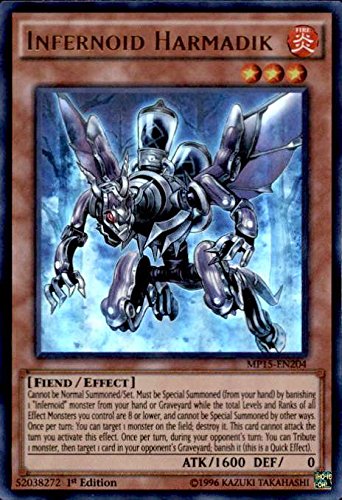 Yu-Gi-Oh! - Infernoid Harmadik (MP15-EN204) - Mega Pack 2015 - 1st Edition - Ultra Rare