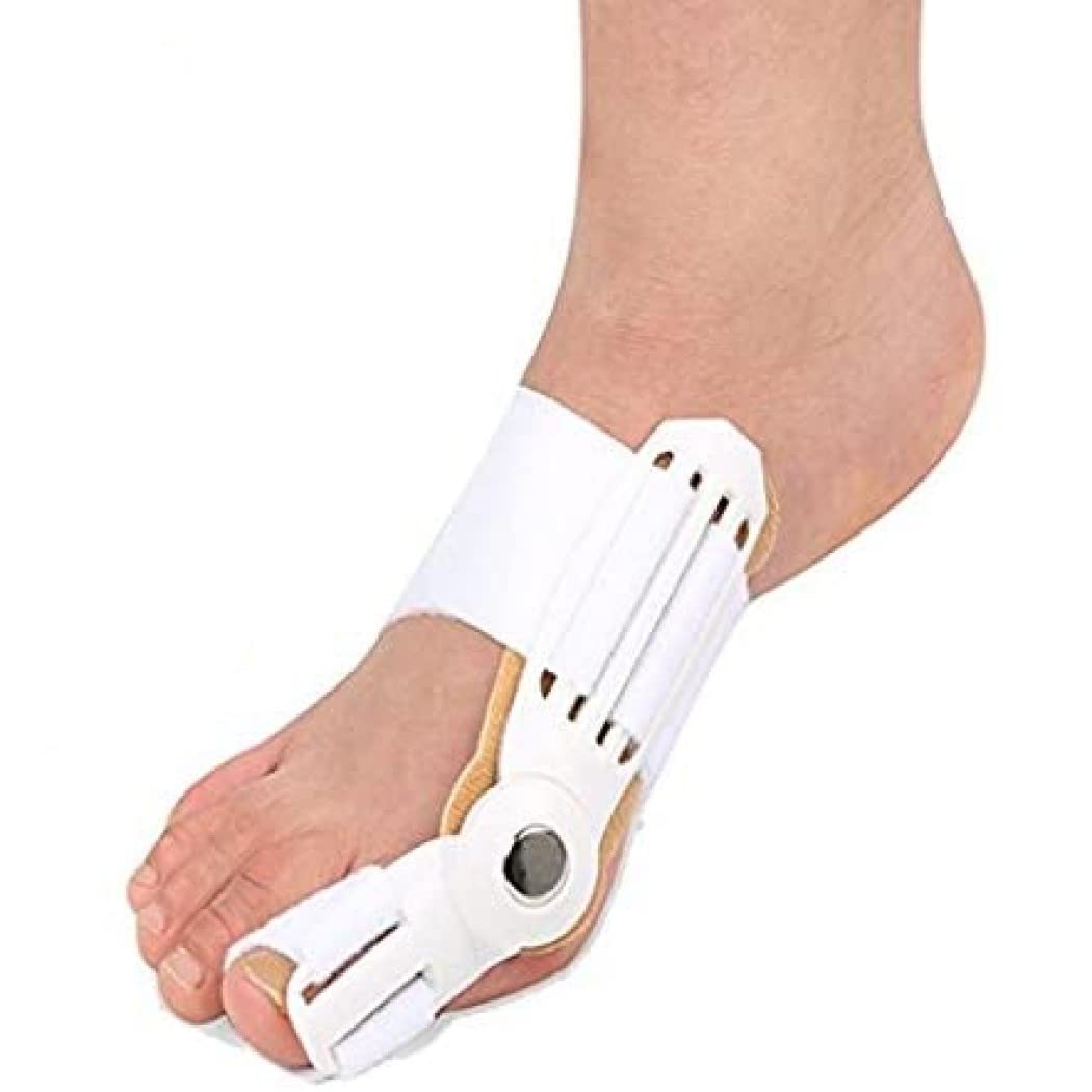 Hinged Orthopedic Bunion Relief Splint 2PCS from PEDIMEND - Hallux Valgus Corrector - Gently Realign Toes to Their Natural Position - Unisex - Foot Care