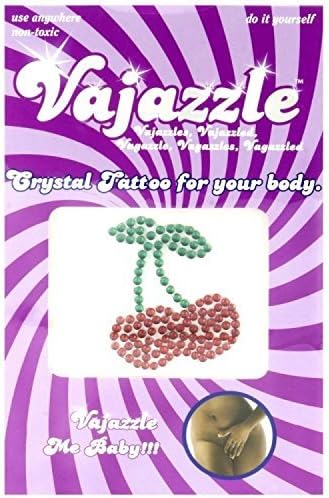 Vajazzle Crystal Tattoo - Cherries by SexxyDazzle