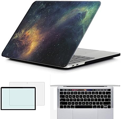 RYGOU Plastic Matte Hard Case with Keyboard Cover Screenguard for 2016 Macbook Pro 15 Inch with Touch Bar&amp; Touch ID Model:A1707 (NOT Fit Old Macbook Pro before 2016)