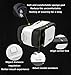 VICTONY MSRM MINI 3D VR Glasses,3D VR virtual reality headset Movie Game For IOS, Android ,Microsoft& PC phones Series within 4.5-6.0inches.With Bluetooth gamepad / remote / self timer