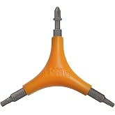SONIC Pro Tool for Inline Skates, 9 Tools, 4 mm Hex and T25 Torx, Rotate Wheels, Bearing Pusher and Extractor, Designed in USA