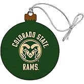 GRAPHICS & MORE Colorado State University Rams Wood Christmas Tree Holiday Ornament