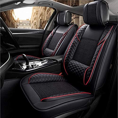 MOO0MDDY Car seat protection/car seat cover Compatible with Toyota series: Camry, Corolla, Crown, Fit, Highlander, Land Cruiser, Prado, RAV4, Reiz, Vios,Black,LandCruiser