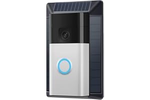 The Fansoun Ring Solar Charger Battery Doorbell Is Only Compatible With Battery Doorbells (USB-C Port) Waterproof Continuous 