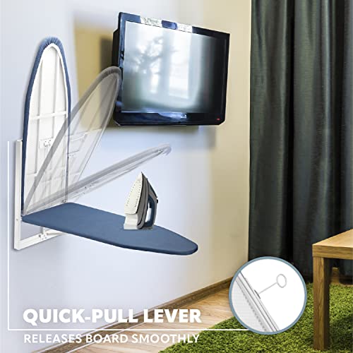 Bartnelli Premium Wall Mounted Ironing Board Foldable Iron Board