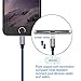 ANTAOLE Phone Charger Fast Charging Cord 3Pack 6FT High Speed Data Sync Transfer USB Cable Compatible with Phone XS MAX/XR/X/8/7/Plus/6S/6/SE/5S/5C/Mini/Air/Pro and More(Blue)