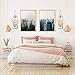 TEEHOME Rustic Hanging Mason Jar Sconces Home Decor (2 pcs) with LED Fairy Lights, Vintage Wrought Iron Hooks Kitchen Decoration, Silk Hydrangea Flower LED Strip Lights Design
