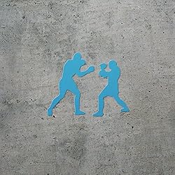 Decal Stickers of Boxers Boxing Silhouette S