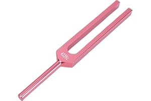 ZJchao 432Hz Tuning Fork, Tuning Forks for Healing, Aluminum Alloy Handcrafted Musical Instrument for Chakra Balancing Yoga M