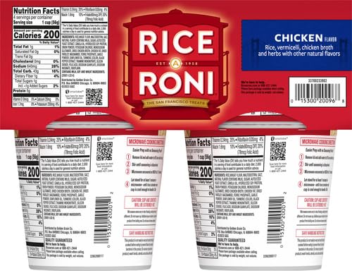 RICE-A-RONI 4PK CUPS- CHICKEN