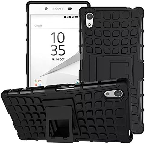 Best Xperia Z5 Covers,MobilePick Xperia Z5 Covers Compact Case Premium Dual Layer Heavy Duty Hybrid Armor Shock Absorbing Hybrid Rugged Slim Cover Shell for Sony Xperia Z5 Compact/Mini (Black)