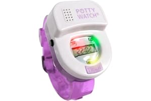 Potty Time Kids Potty Training Watch - Purple, Unisex, 1 Count, Water-Resistant, 30/60/90 Min Timer, Music & Lights Reminder