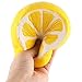 1 Pcs Jumbo Squeeze Half Fresh Lemon Toy Charms Squishy Cream Scented Slow Rising Kawaii Kids and Adults Stress Relief Toy (Lemon)