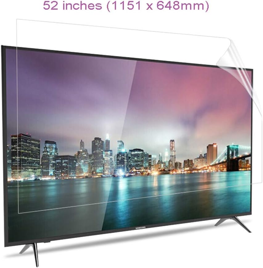 OLED & QLED 4K HDTV,1161x661mm AOHMG TV Screen Protector AntiBlue Light Anti Glare UltraClear
