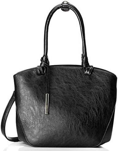 Mary Point Cheryl Vegan Leather Black Handbag