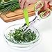 Herb Scissors, TOBOX Stainless Steel 5-Blade Multipurpose Kitchen Shear with Easy Cleaning Comb and Protective Cover (Herb Scissors)