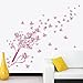 Wall Sticker, Hatop New Butterfly Flower Fairy stickers Bedroom Living Room Walls (B)