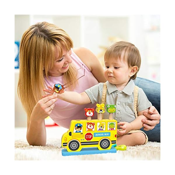 woody-treasures-Pop-Up-Toy-Wooden-toys-Development-Toys-Great-Gift-for-Girls-and-Boys Woody Treasures Pop Up Toy Wooden Pop Up Toys for Babies 1 2 3 Year Old - Colourful and Educational Toys for Toddlers…