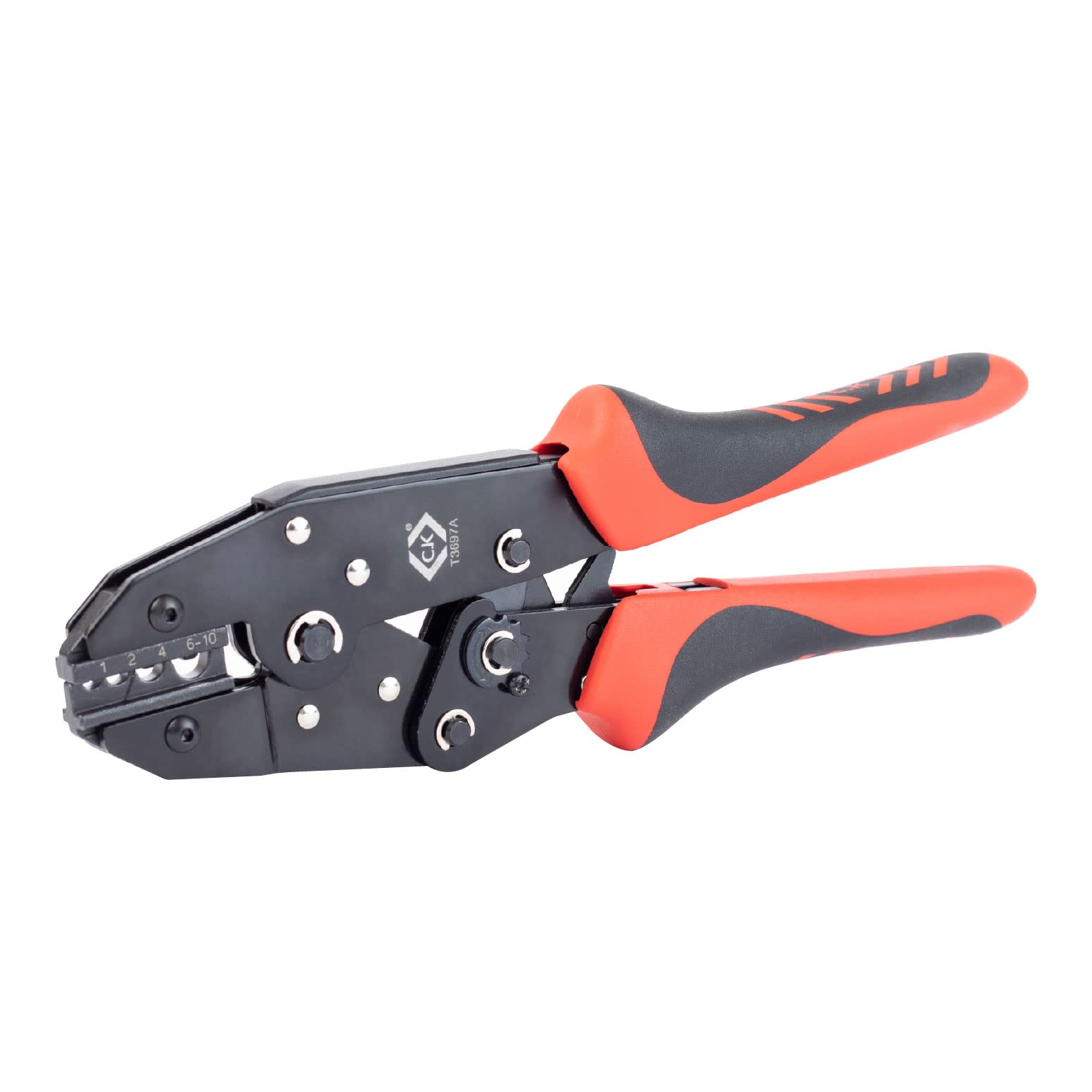 Ratchet Crimping Pliers for Uninsulated Terminals 1.5-10mm²
