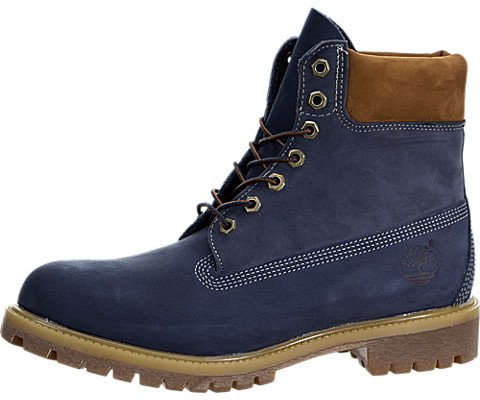 timberland mens blue boots