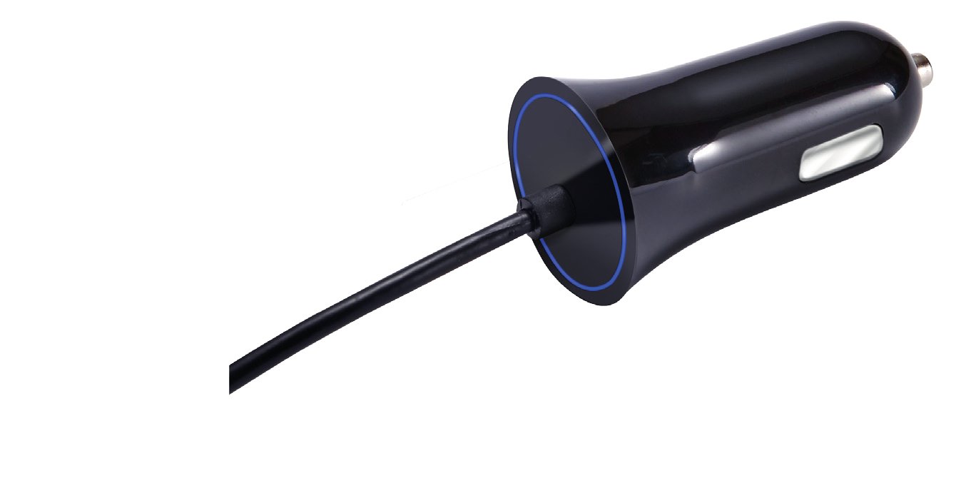 BigBen Interactive switchcarlightv2 Car Black Mobile Phone Charger - Mobile Phone Chargers (Car, Universal, Car, Contact, Black, 1 m)