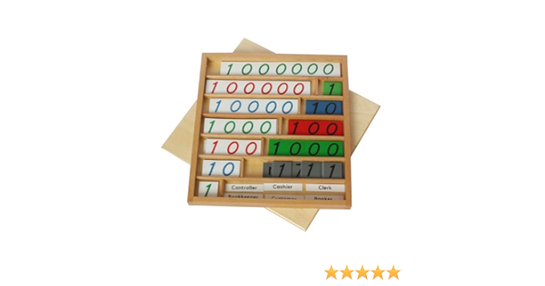 juego del banco montessori