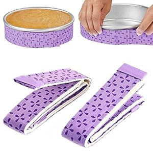 Cake Strips Cake Pan Strips Bakken Even Strip Bakken Zelfs Cake Strips Bakken Even Strip Set voor Even Bakken 2-delig