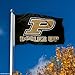 Purdue University Boiler Up Flag Large 3x5
