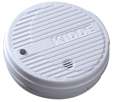Amazon.com: Kidde 915 funciona con pilas Alarma de humo ...