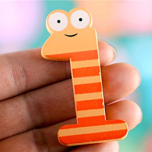Lowprofile 15pcs Fridge Magnets Home Decor Early Learning Educational Toys Wooden Math