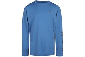 Hurley Boys Long Sleeve UPF 50+ Rash Guard Swim Shirt