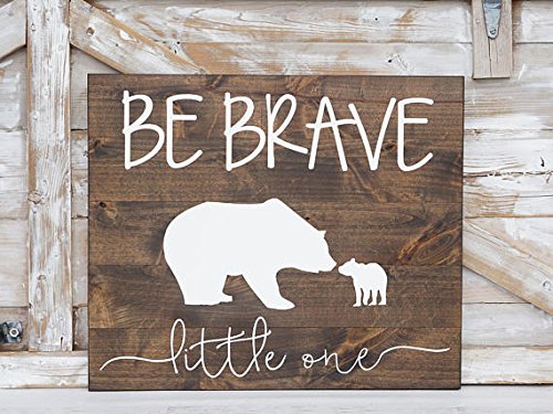 baby bear nursery wall decor
