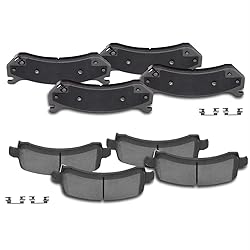 cciyu D785 D974 Front & Rear Disc Brake Pads Kit