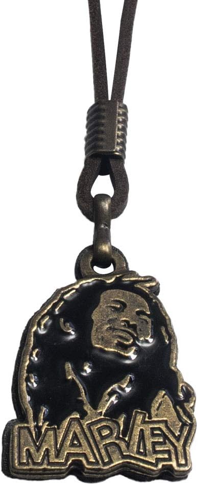 Music Legends Necklace, Genuine Leather Cord Surfer Jewelry for Men & Women