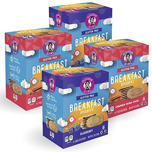 Goodie Girl Cookies Gluten Free Breakfast Biscuits Variety Pack, Gluten